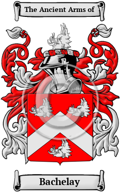Bachelay Family Crest/Coat of Arms