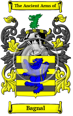 Bagnal Family Crest/Coat of Arms