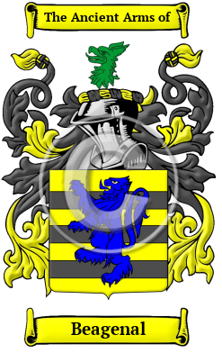 Beagenal Family Crest/Coat of Arms