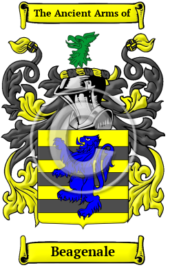 Beagenale Family Crest/Coat of Arms