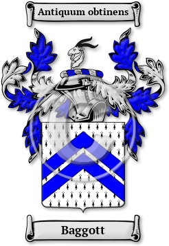 Baggott Family Crest Download (jpg) Legacy Series - 150 DPI