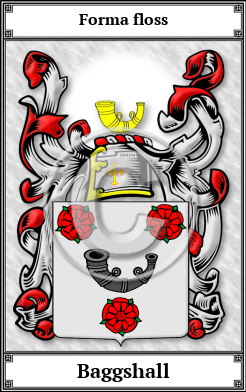 Baggshall Family Crest Download (JPG)  Book Plated - 150 DPI