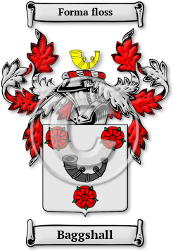 Baggshall Family Crest Download (jpg) Legacy Series - 150 DPI