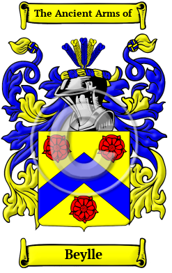 Beylle Family Crest/Coat of Arms