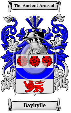 Bayhylle Family Crest/Coat of Arms