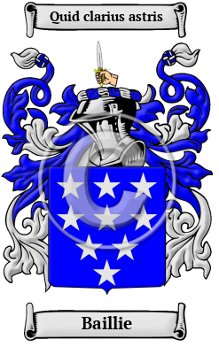 Baillie Family Crest/Coat of Arms
