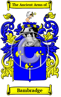 Bambradge Family Crest/Coat of Arms