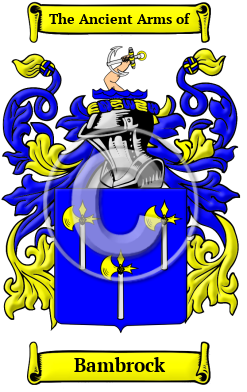 Bambrock Family Crest/Coat of Arms