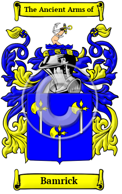 Bamrick Family Crest/Coat of Arms
