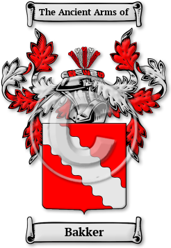 Bakker Family Crest Download (JPG) Legacy Series - 600 DPI