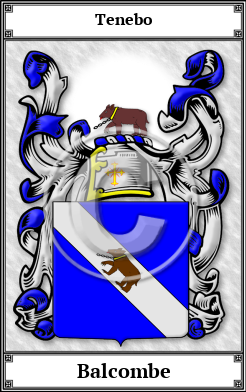 Balcombe Family Crest Download (JPG)  Book Plated - 150 DPI