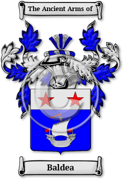 Baldea Family Crest Download (JPG) Legacy Series - 600 DPI