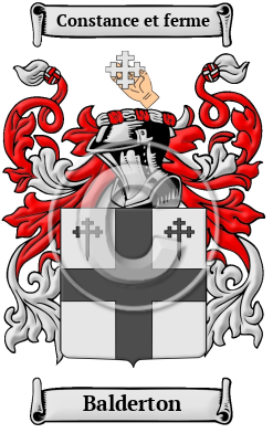 Balderton Family Crest/Coat of Arms