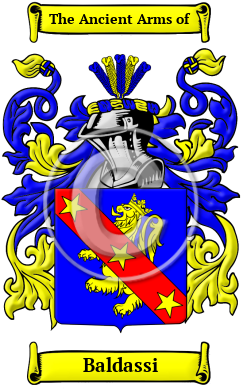 Baldassi Family Crest/Coat of Arms