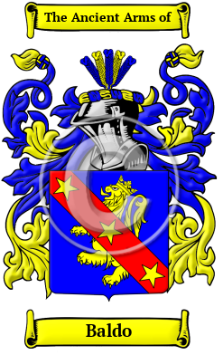 Baldo Family Crest/Coat of Arms