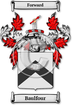 Baulfour Family Crest Download (jpg) Legacy Series - 150 DPI