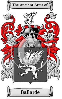Ballarde Family Crest/Coat of Arms