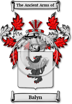 Balyn Family Crest Download (jpg) Legacy Series - 150 DPI
