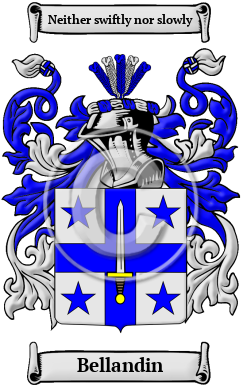 Bellandin Family Crest/Coat of Arms