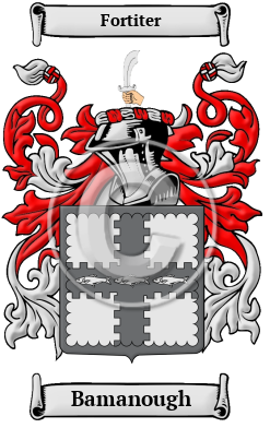 Bamanough Family Crest/Coat of Arms