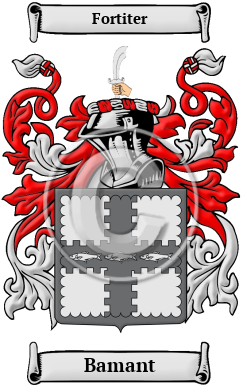 Bamant Family Crest/Coat of Arms