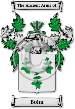 Bolm Family Crest Download (jpg) Legacy Series - 150 DPI