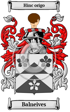 Balneives Family Crest/Coat of Arms