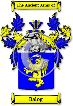 Balog Family Crest Download (jpg) Legacy Series - 150 DPI