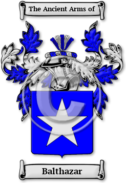 Balthazar Family Crest Download (JPG) Legacy Series - 300 DPI