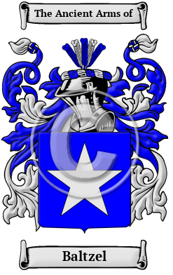 Baltzel Family Crest/Coat of Arms