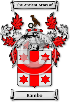 Bambo Family Crest Download (jpg) Legacy Series - 150 DPI