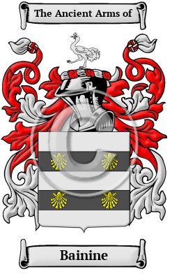 Bainine Family Crest/Coat of Arms