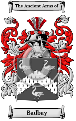 Badbay Family Crest/Coat of Arms