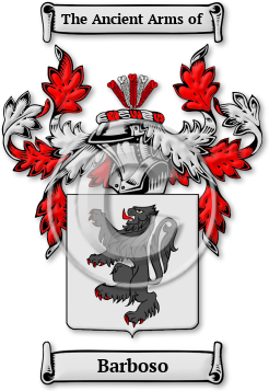 Barboso Family Crest Download (jpg) Legacy Series - 150 DPI