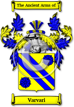 Varvari Family Crest Download (JPG) Legacy Series - 600 DPI