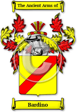 Bardino Family Crest Download (jpg) Legacy Series - 150 DPI