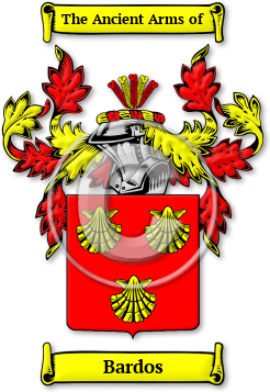 Bardos Family Crest Download (JPG) Legacy Series - 600 DPI