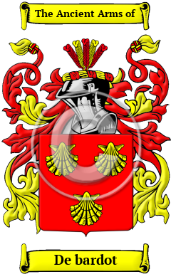 De bardot Family Crest Download (JPG) Heritage Series - 300 DPI