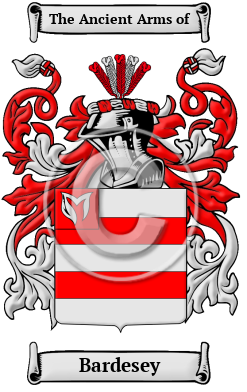 Bardesey Family Crest/Coat of Arms