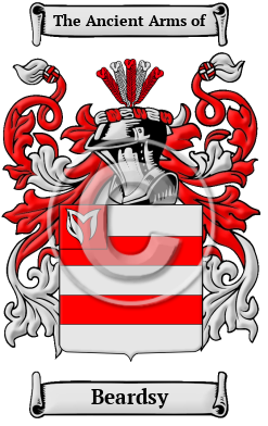 Beardsy Family Crest/Coat of Arms