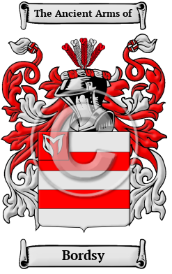 Bordsy Family Crest/Coat of Arms