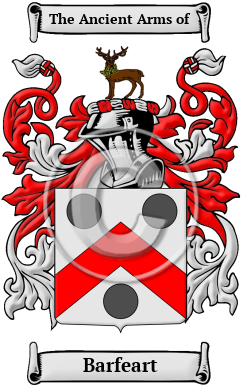 Barfeart Family Crest/Coat of Arms