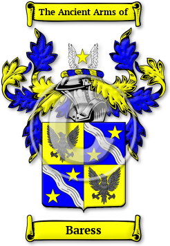 Baress Family Crest Download (jpg) Legacy Series - 150 DPI