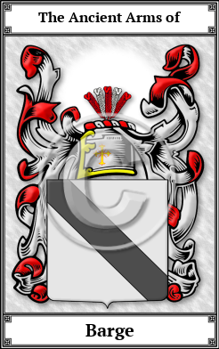 Barge Family Crest Download (JPG) Book Plated - 600 DPI