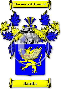 Barilla Family Crest Download (jpg) Legacy Series - 150 DPI