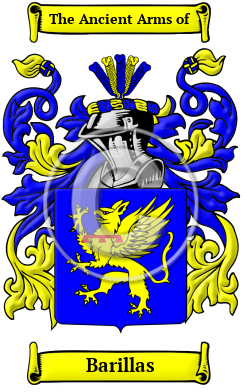Barillas Family Crest/Coat of Arms