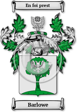 Barlowe Family Crest Download (JPG) Legacy Series - 600 DPI