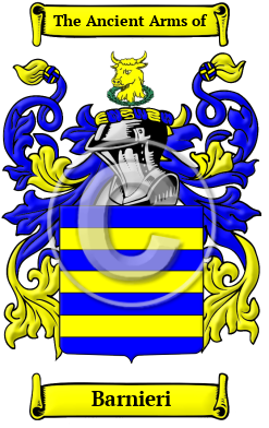 Barnieri Family Crest/Coat of Arms