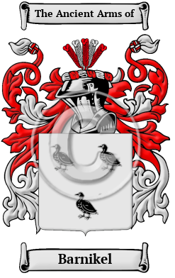 Barnikel Family Crest/Coat of Arms