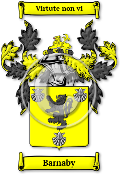 Barnaby Family Crest Download (JPG) Legacy Series - 600 DPI